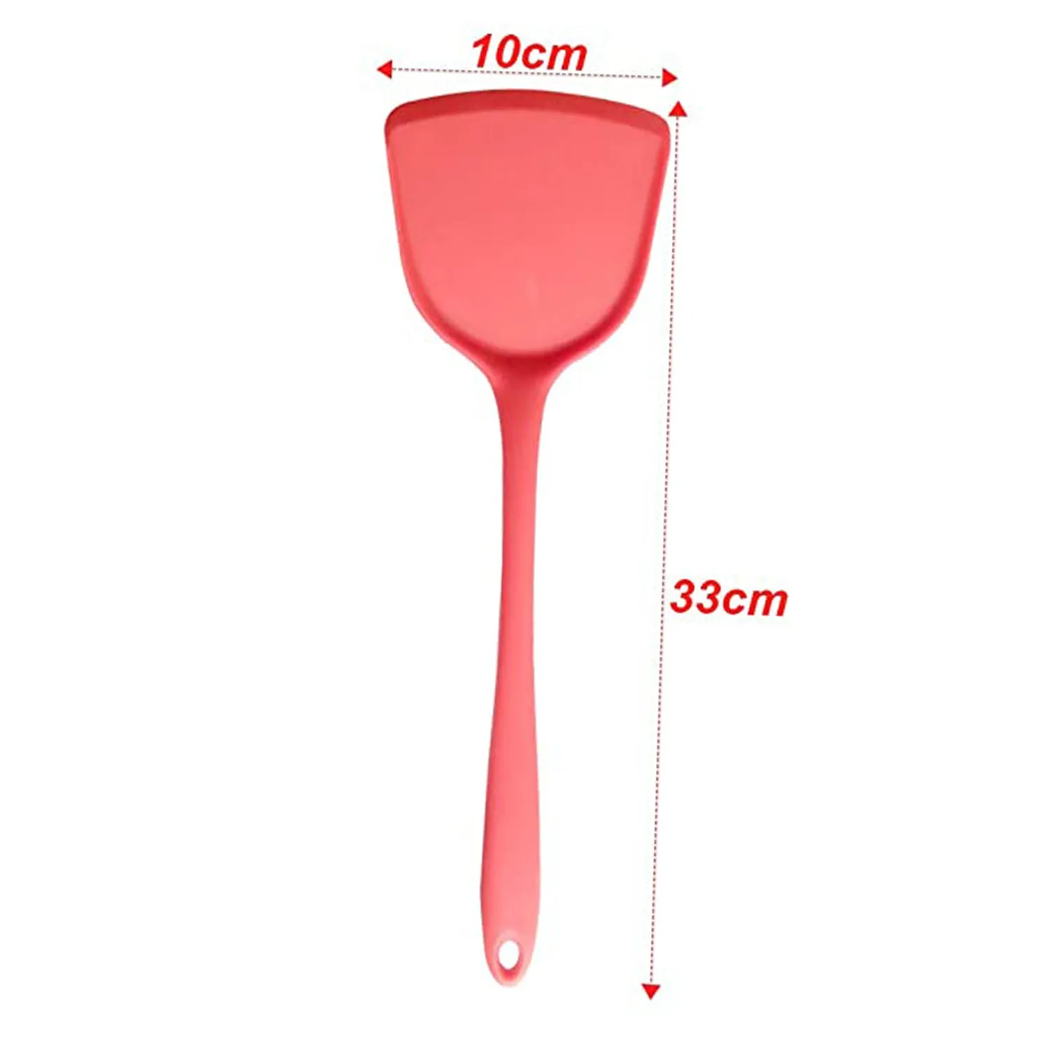 2022 Heat Resistant Silicone Spatula Non-Stick Wok Turner in Hygienic Solid Coating Cookware Kitchen Tools