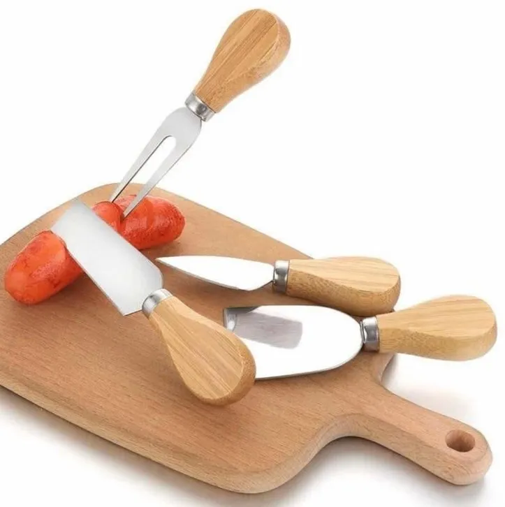 4 Piece Cheese Knife Set