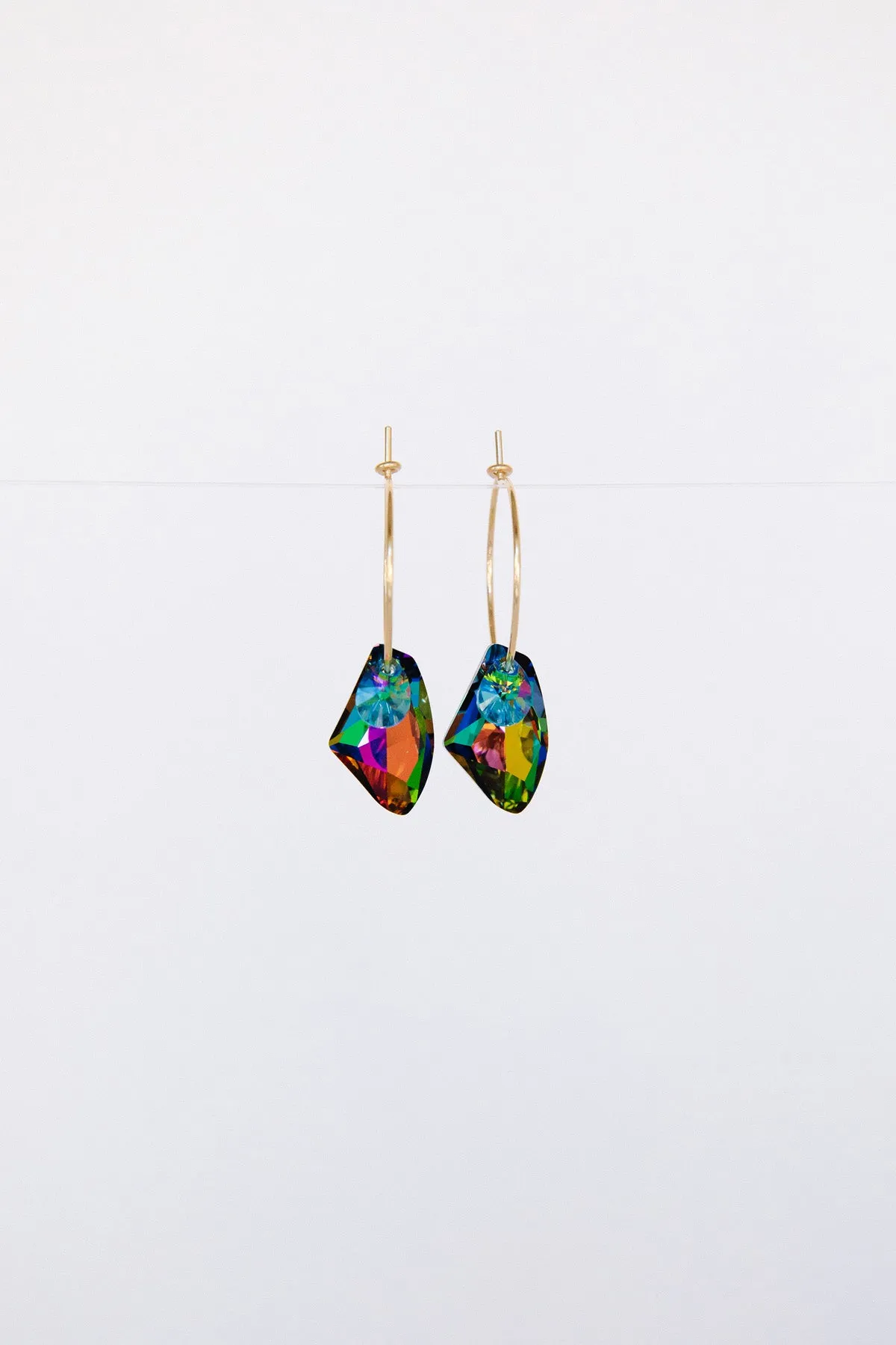 Bird of Paradise Earrings - Sky Blue