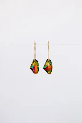 Bird of Paradise Earrings - Yellow