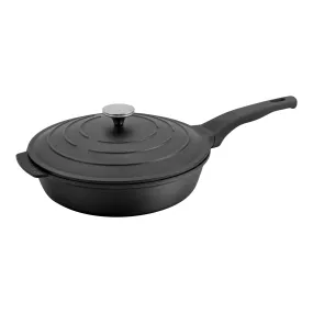 Commichef Cast Aluminium 28cm All-In-One-Pan - Black