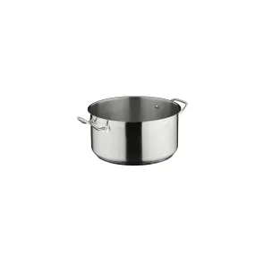 Commichef  Stainless Steel Casserole Pot - 24cm