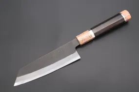 Custom Limited Edition, Hinoura White Steel No.1 Kurouchi Series HS1-8SP3 Bunka 165mm (6.4 Inch)