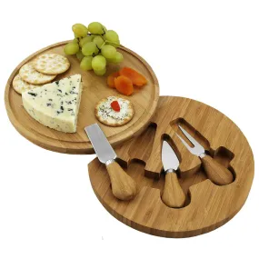 DBA 3-PIECE BAMBOO CHEESE SERVER KIT