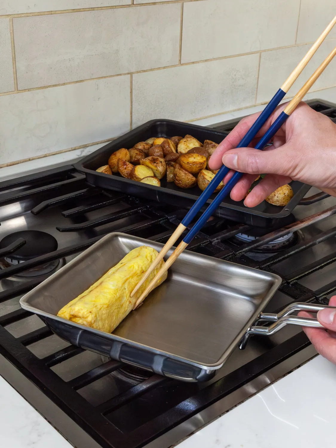 Geo 7-Ply Steel Omelet Pan