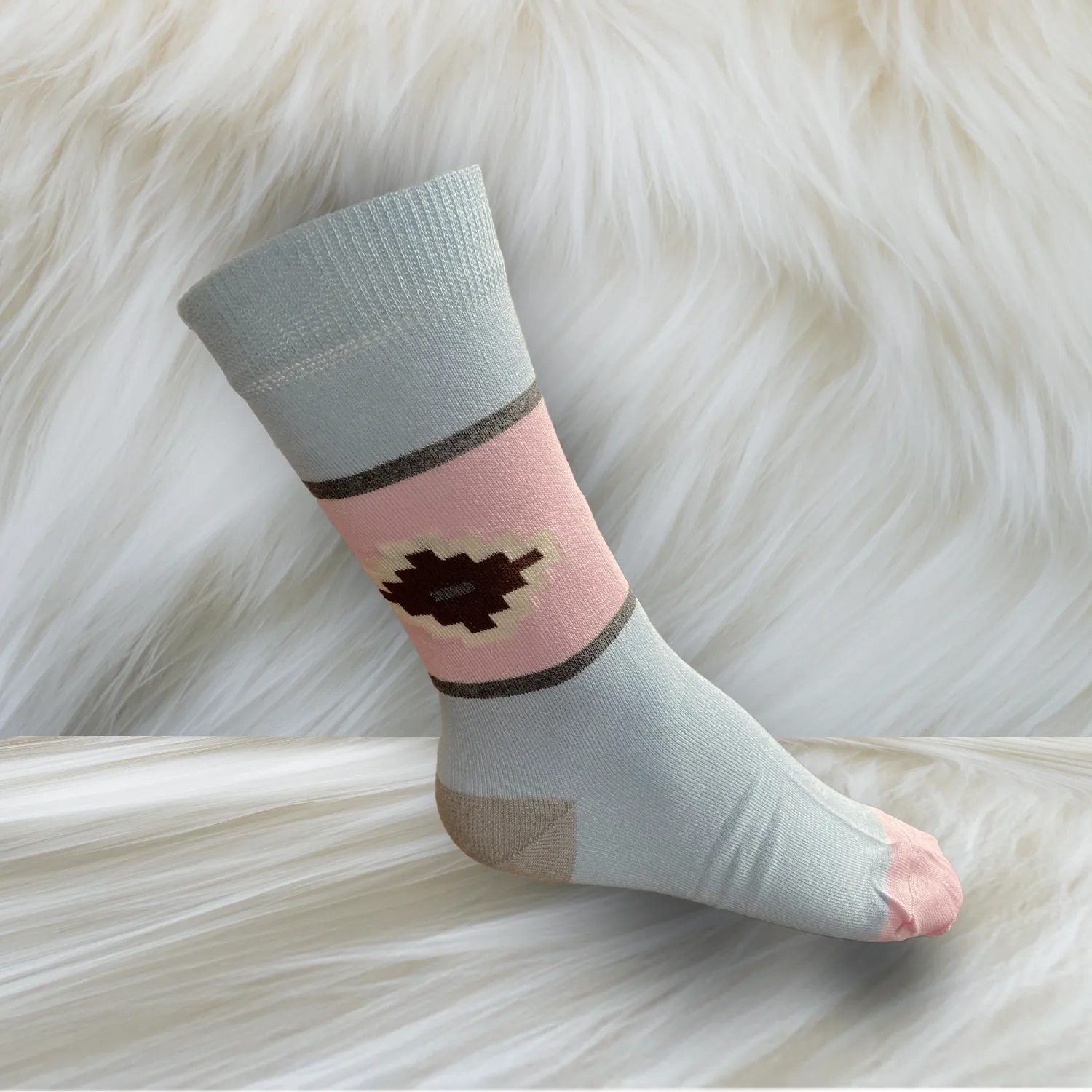 House of Tweed Pure Luxury Womens Bamboo Socks | Pink 3 Pairs