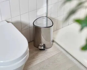 Luxe 5L Stainless-Steel Pedal Bin