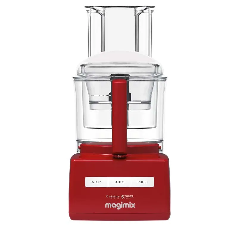 Magimix 5200XL Premium Food Processor Red