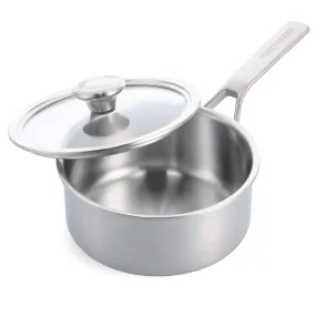 Merten & Storck Stainless Steel 3-Quart Saucepan with Lid