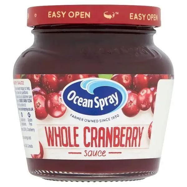 Ocean Spray Whole Cranberry Sauce 250g (Case of 6)