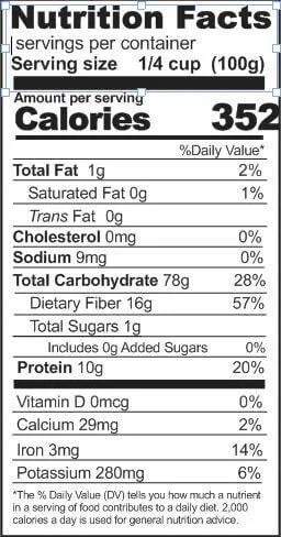 Rainy Day Foods Pearled Barley 6 (Case of Six) #10 Cans - 150 Servings