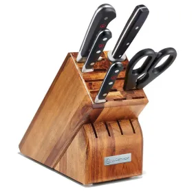 Wusthof Classic 6-piece Starter Knife Block Set - Acacia